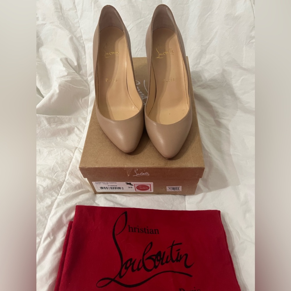 Christian Louboutin Agneska 85 Nappa Heels